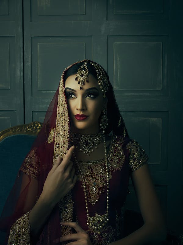 Brocade Button-Through Dress