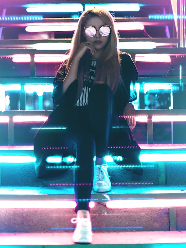 Lace Wide Leg Trouser